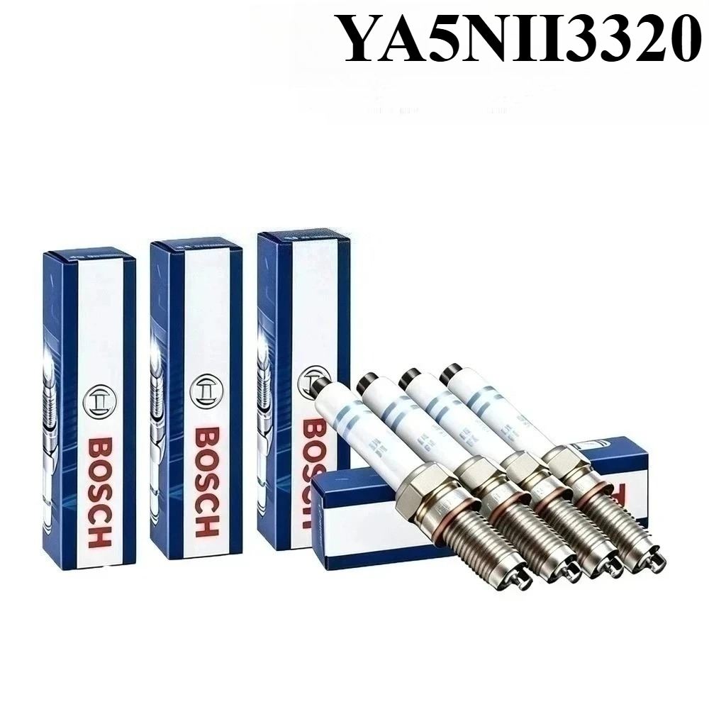 Bosch Spark Plug Iridium - หัวเทียน Bosch YA5NII3320 เหมาะสำหรับรถยนต์ Audi A4