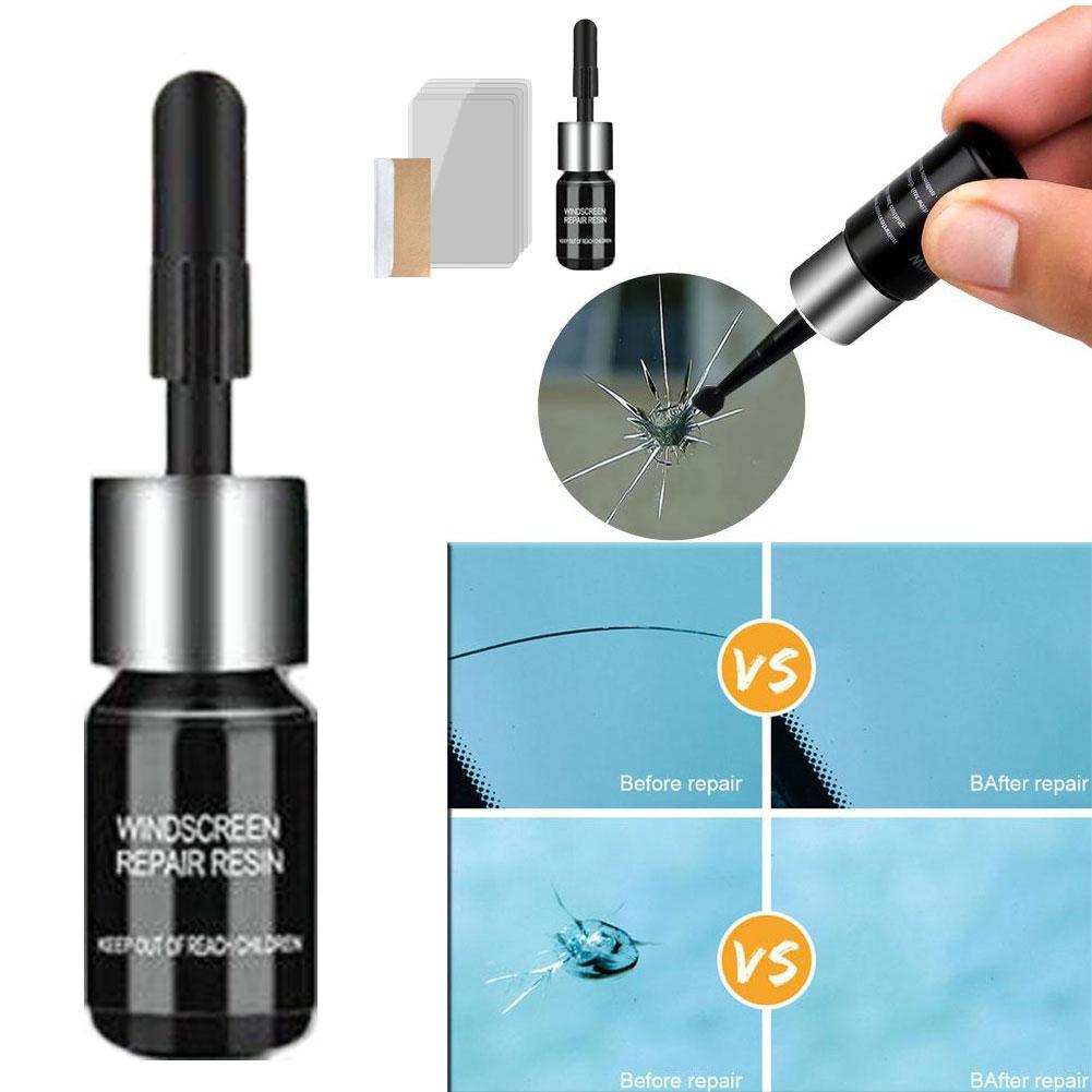 Glass Cleaner Streak - กระจกรถยนต์ Scratch Repair Fluid Agent ชุดกระจกหน้าต่างกระจก