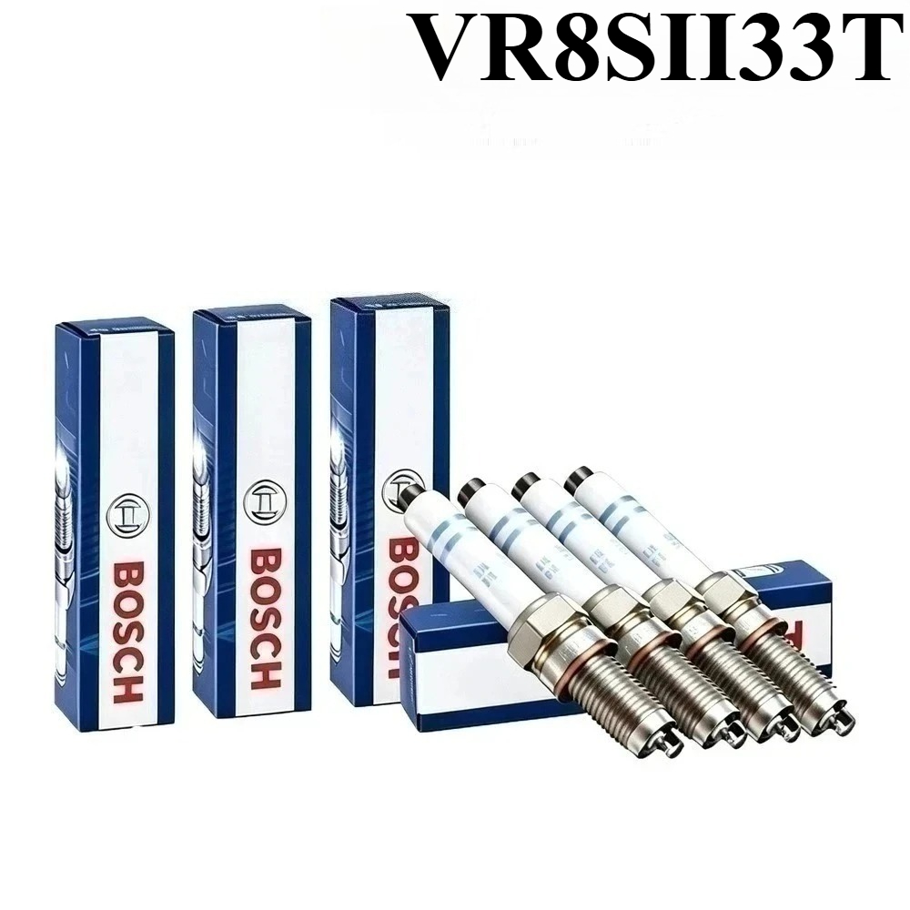 Bosch Spark Plug Iridium - หัวเทียน Bosch VR8SII33T แก้ไขอาการเดินเบาไม่เรียบและเครื่องดับ-ติด สำหรับรถยนต์ Toyota