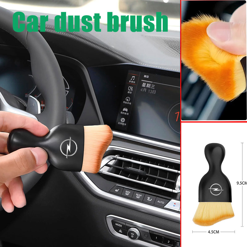 Car Cleaning Brush - เครื่องมือภายในรถยนต์ เครื่องปรับอากาศ แปรงทำความสะอาดช่องแอร์ สำหรับ Opel Astra