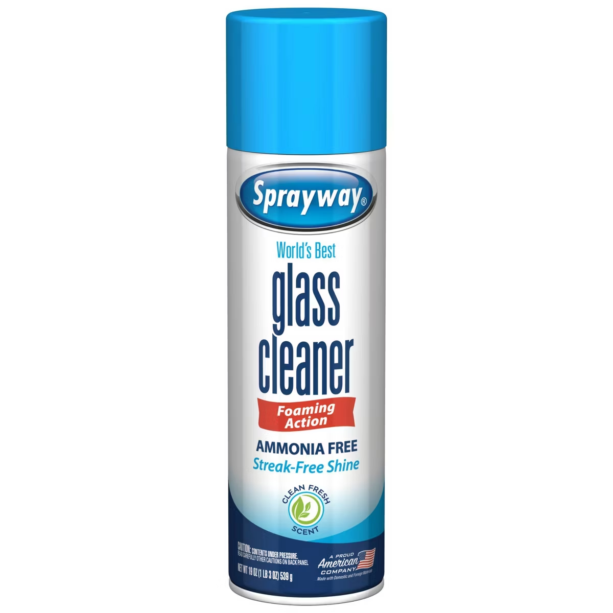 Glass Cleaner Streak - น้ำยาทำความสะอาดกระจกแบบสเปรย์ ปราศจากแอมโมเนีย - 19 ออนซ์: กลิ่นหอมสดชื่น,