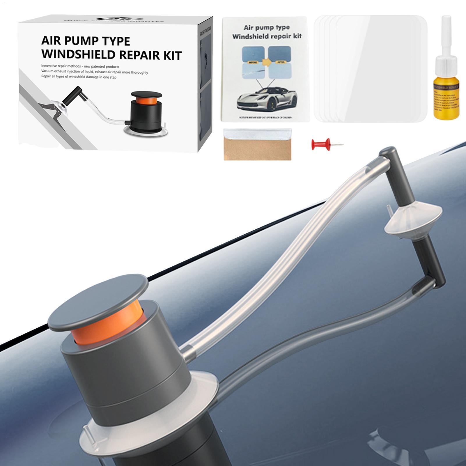 ชุดซ่อมกระจกรถยนต์ น้ำยาซ่อมกร - Glass Cleaner Streak บทวิจารณ์และราคา