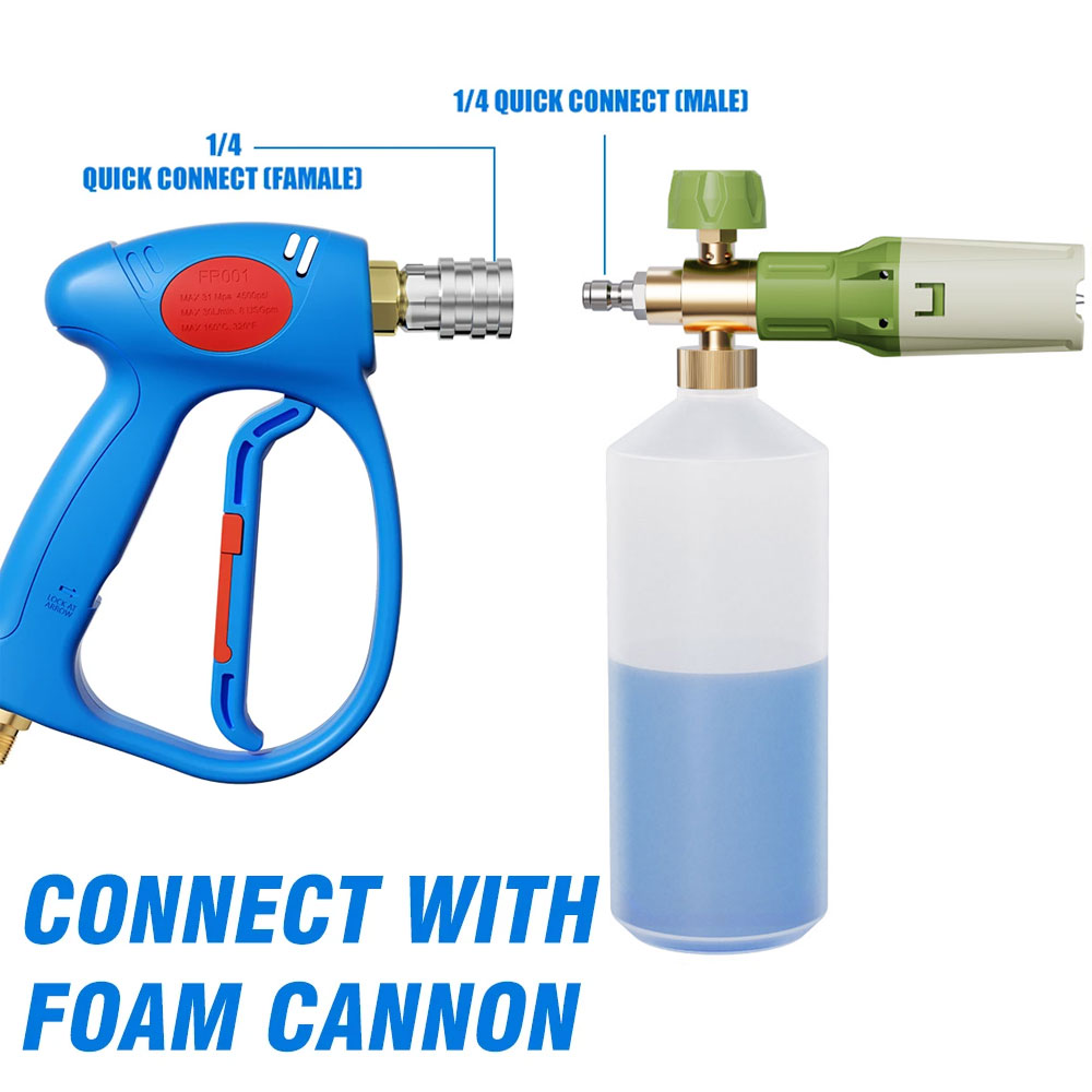 อลูมิเนียมโฟมปืน Lance Foam ca - Foam Cannon Car Wash บทวิจารณ์และราคา