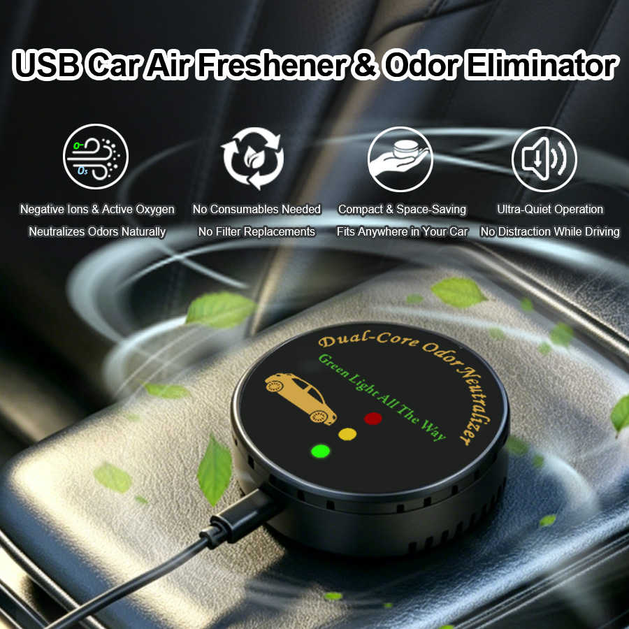 เครื่องฟอกอากาศในรถยนต์, ไม่ต้ - Odor Eliminator Car บทวิจารณ์และราคา
