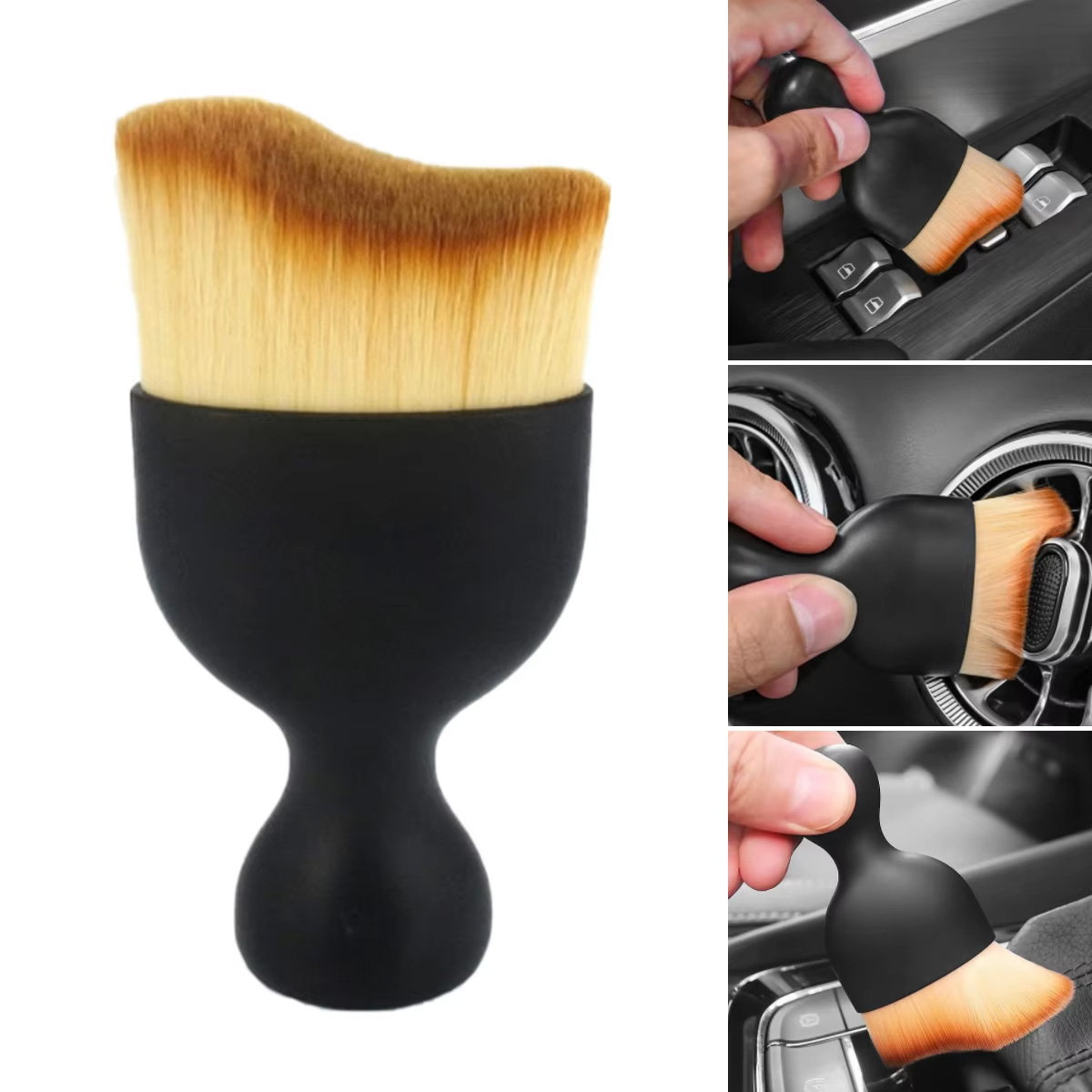 แปรงทำความสะอาดภายในรถยนต์ แปร - Dirt Brush Interior บทวิจารณ์และราคา