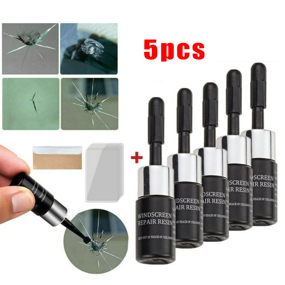 5PCS กระจกรถยนต์ Glass Crack N - Glass Cleaner Streak บทวิจารณ์และราคา