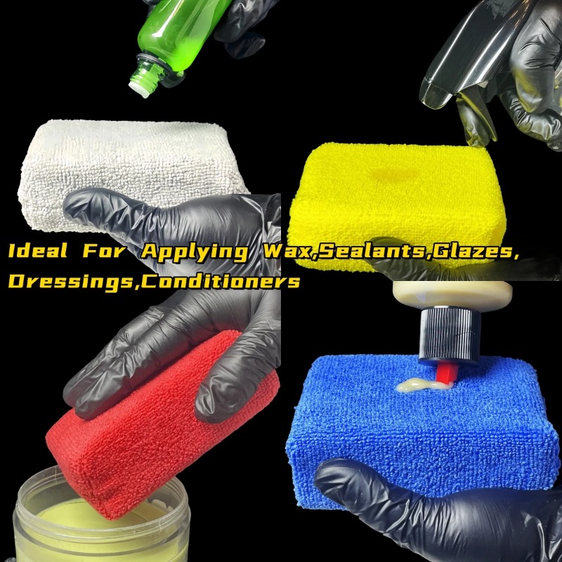 แผ่นฟองน้ำไมโครไฟเบอร์สำหรับลง - Wax Applicator Pad บทวิจารณ์และราคา