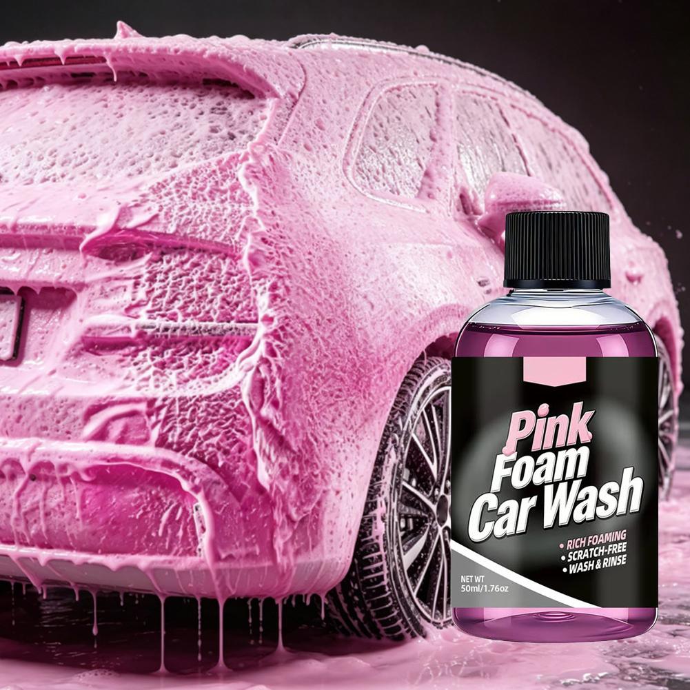 โฟมล้างรถสีชมพู ฟองโฟมหนานุ่มส - Foam Cannon Car Wash บทวิจารณ์และราคา